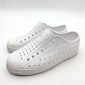 Native Jefferson Child Slip-On Sneakers Shell White/Shell White Size US J1 EU16